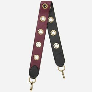 NEW Burberry Grommet Studded Hole Leather Shoulder